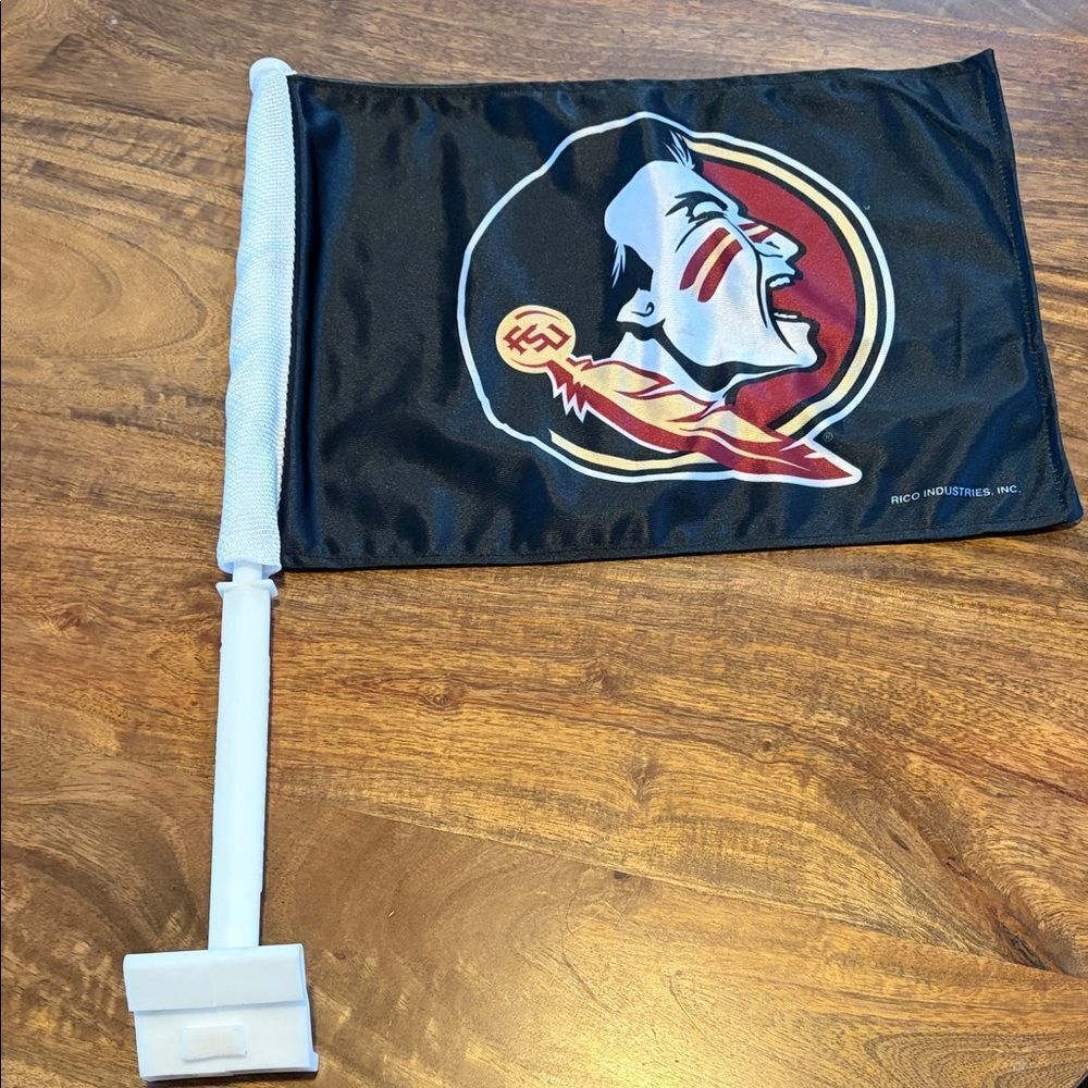 Florida State University Car Window Flag
